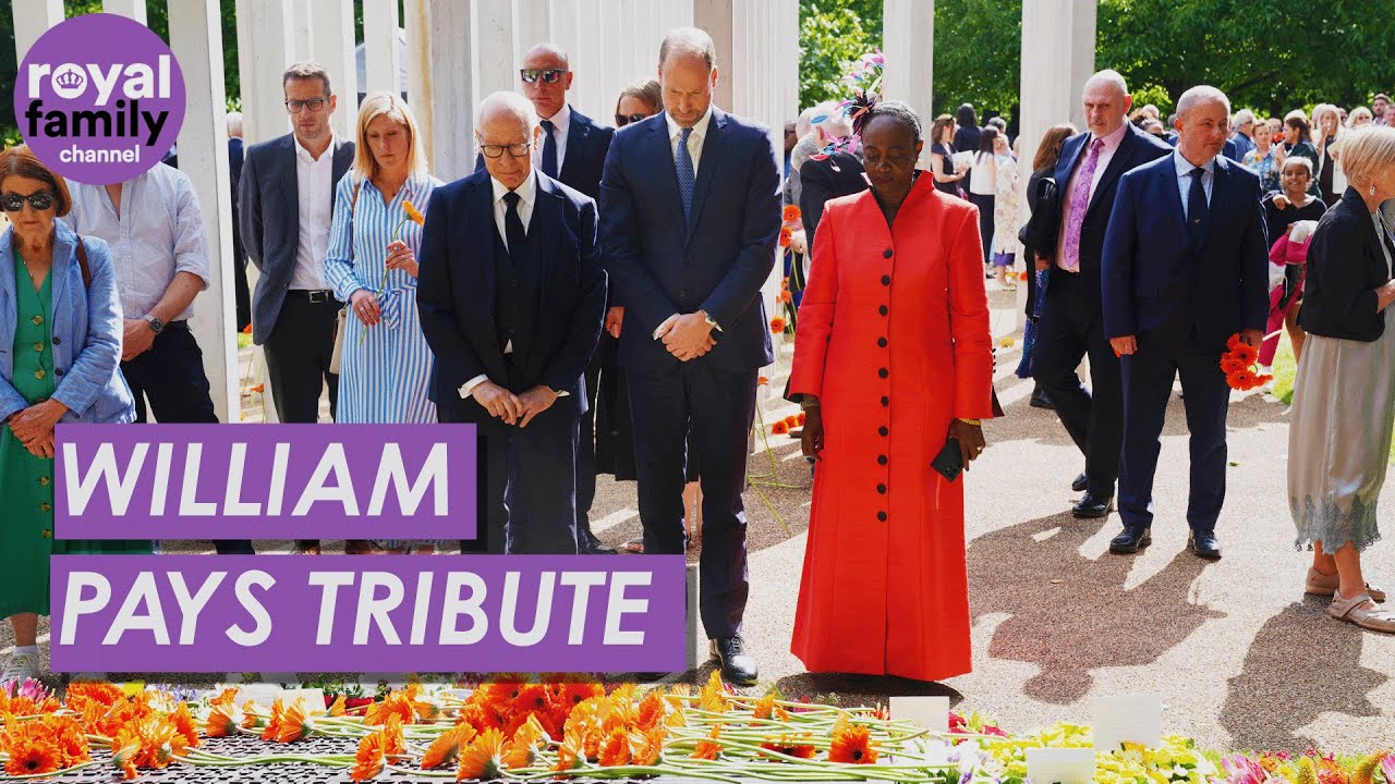 Prince William Attends 7/7 Memorial Service