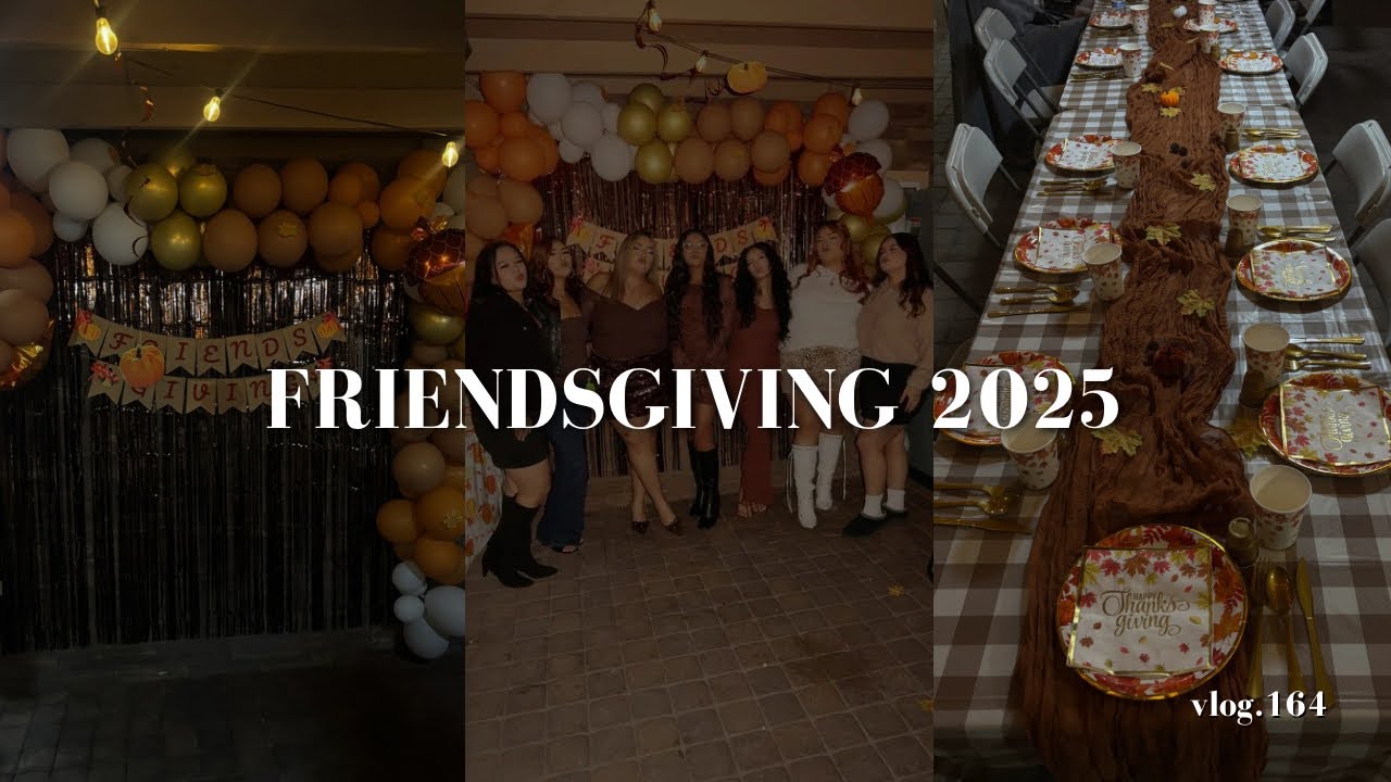 мы провели наш праздник друзей 2025🦃🍁🤎 | видеоблог 164