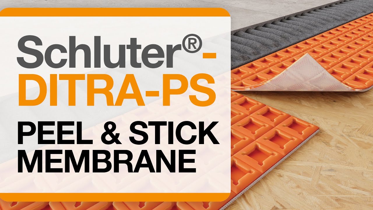 Schluter&reg;-DITRA-PS: Peel & Stick Uncoupling Membrane