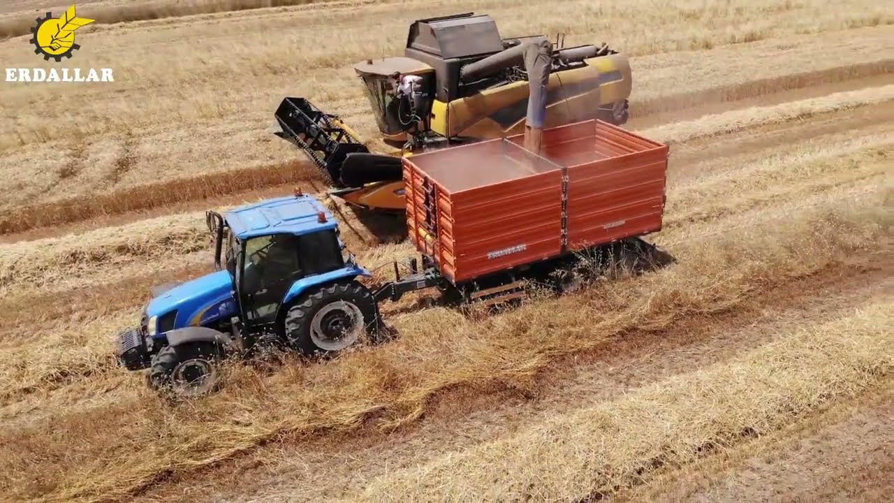 Erdallar Römork ile Hasat Vakti
