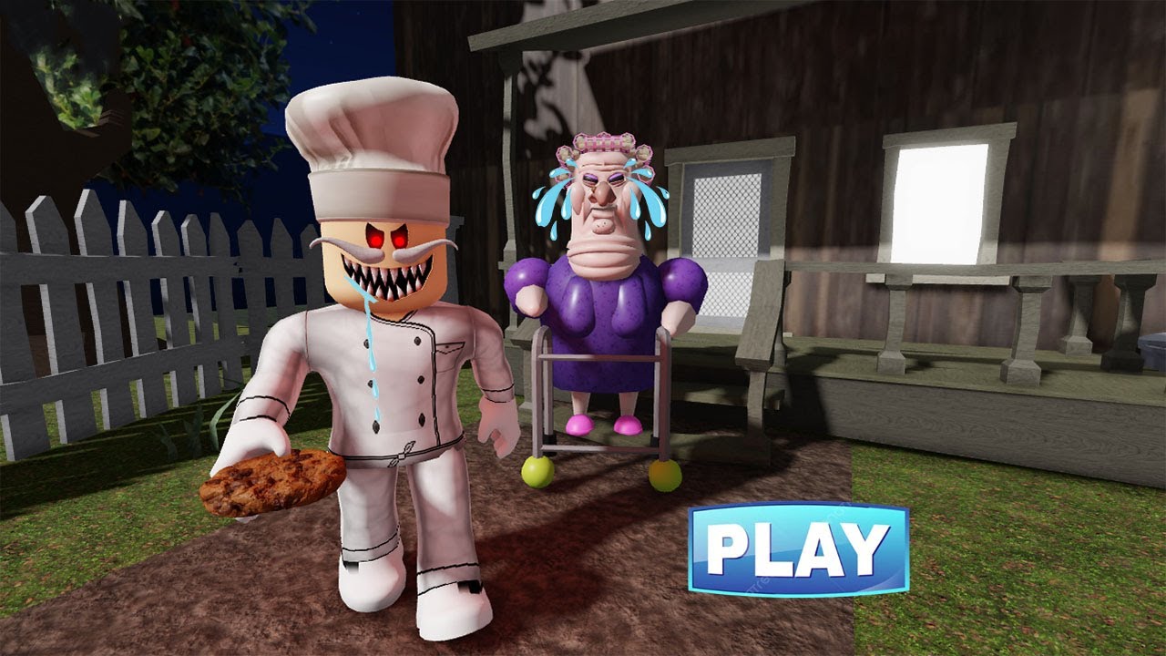 PAPA PIZZA STEAL COOKIES FROM EVIL GRANDMA !! FULL GAMEPLAY 