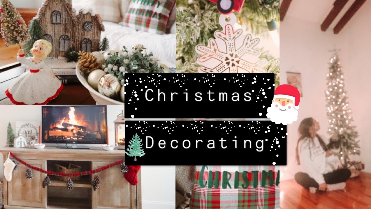 DECORATE WITH ME! CHRISTMAS IN OUR NEW HOUSE