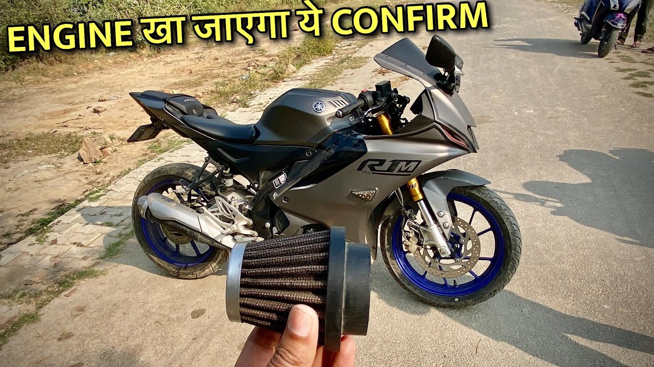 Yamaha R15M K&N Air Filter Major Problem...😱😱