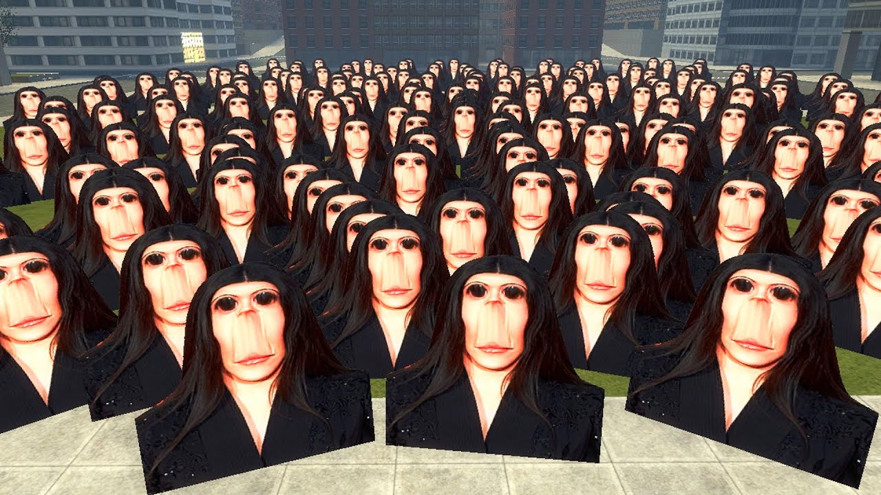 Trying To Escape UNGALIA Nextbot Horde in Gmod
