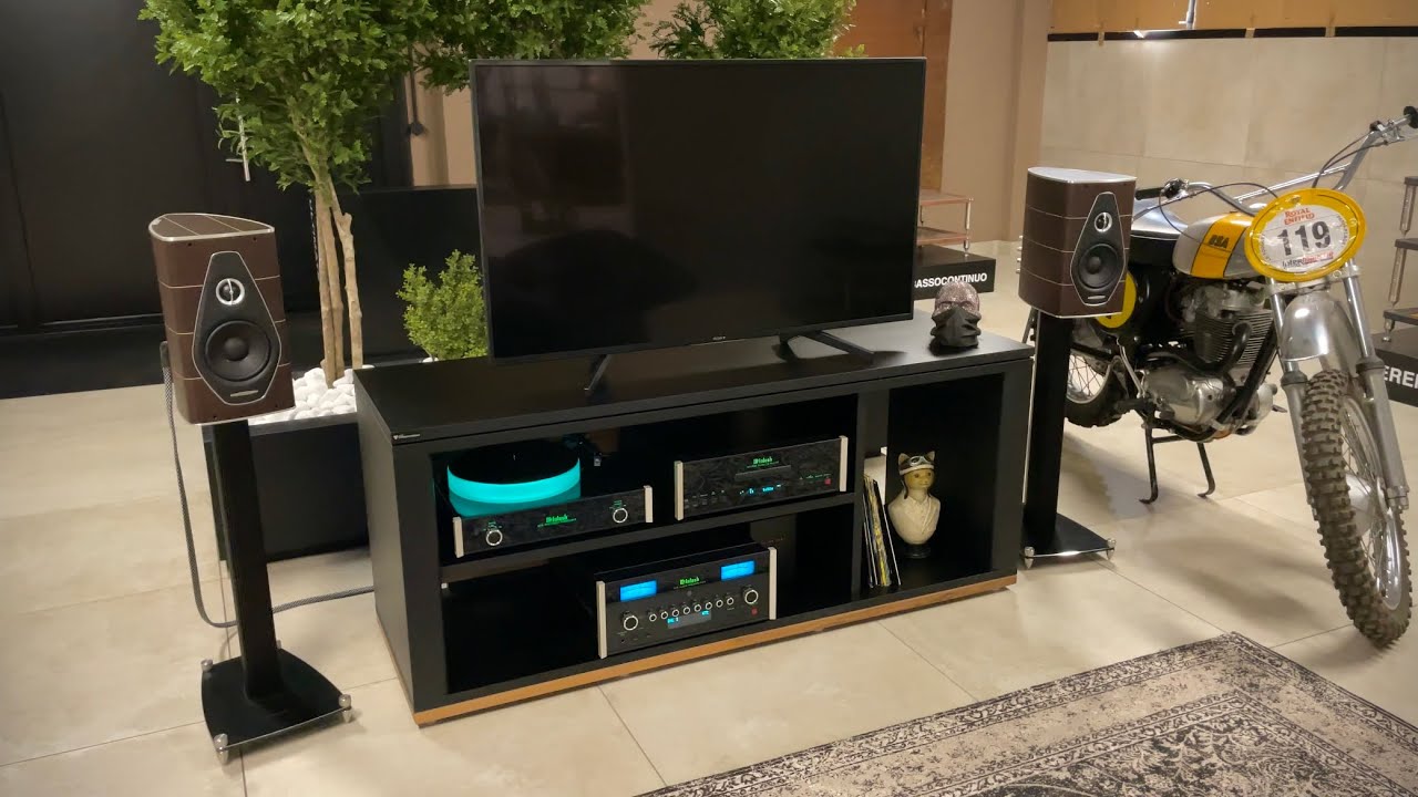 Sonus Faber и McIntosh со стойкой Bassocontinuo «Itabashi 3.0» (Zen Line) [4Kᵁᴴᴰ]