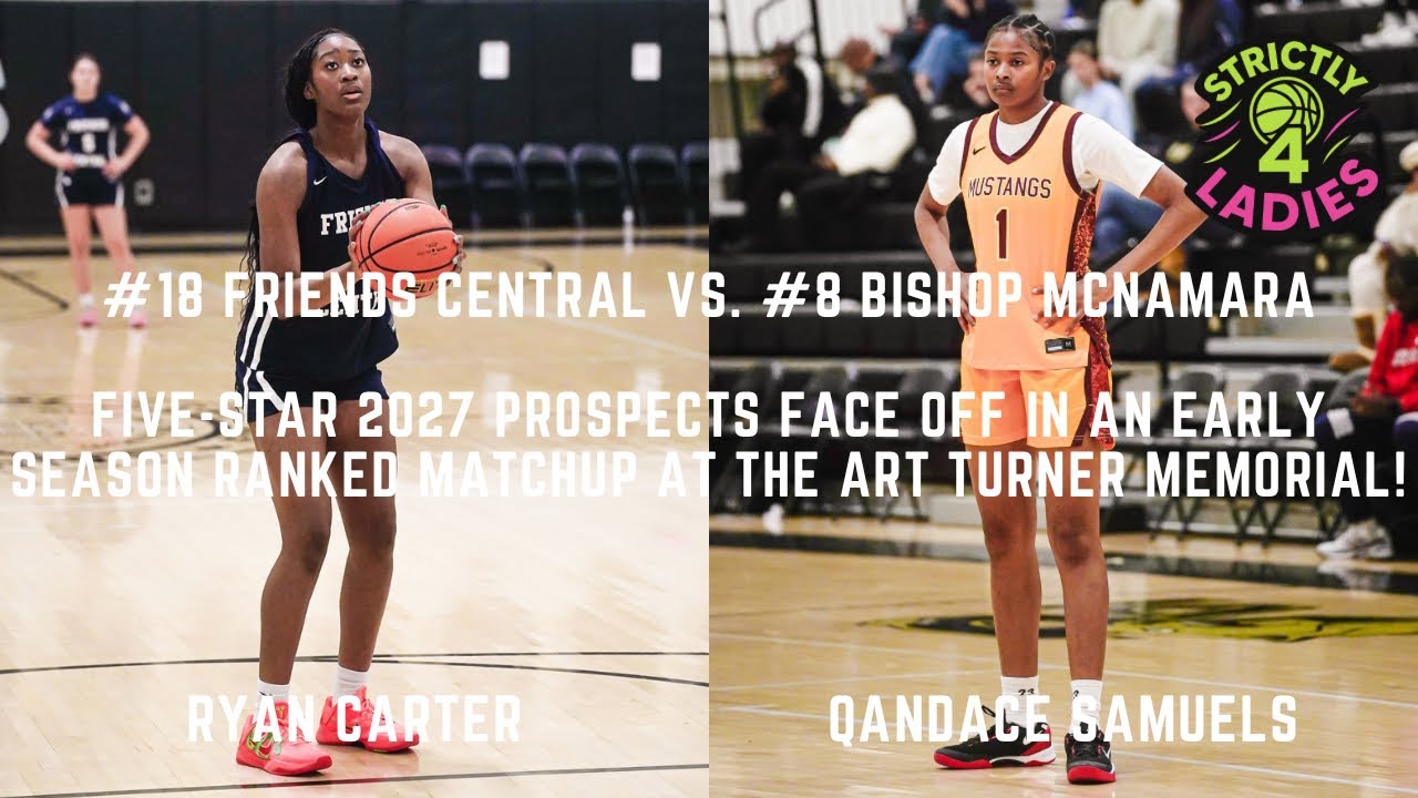 #8 Bishop McNamara faces #18 Friends’ Central in an early season showdown at the Art Turner!