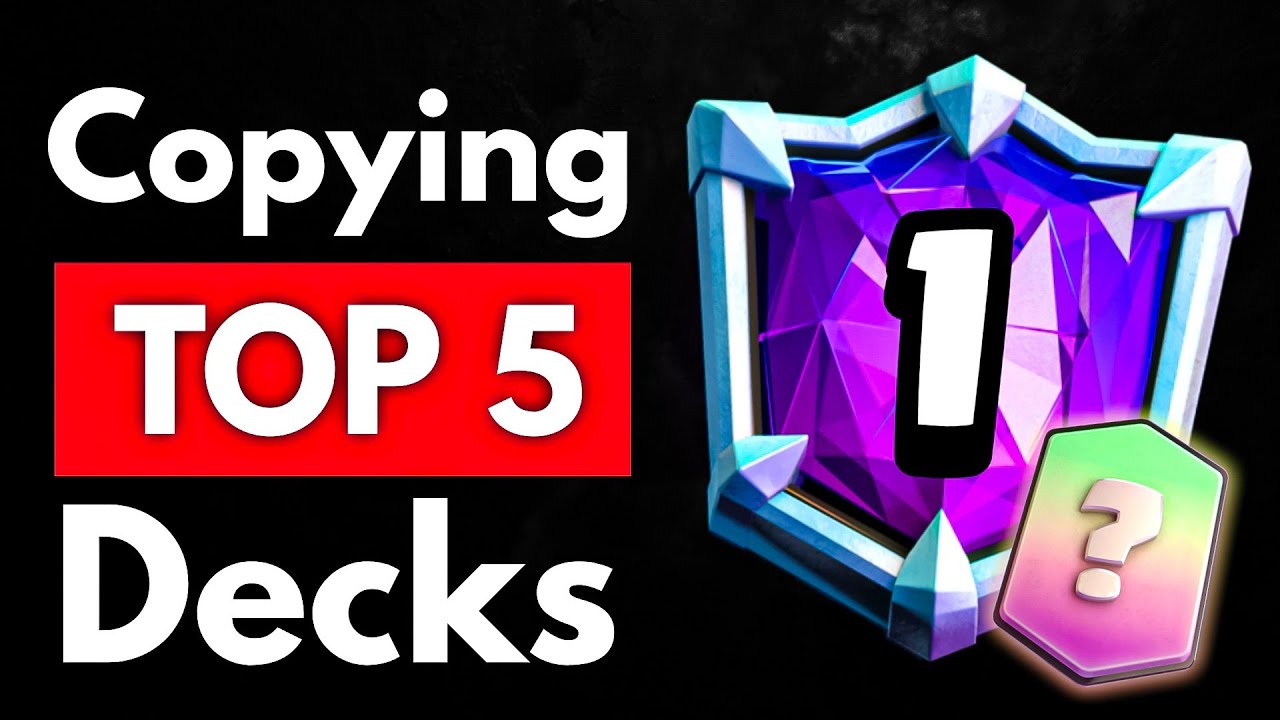 I STOLE the Decks of TOP 5 Players in the World 