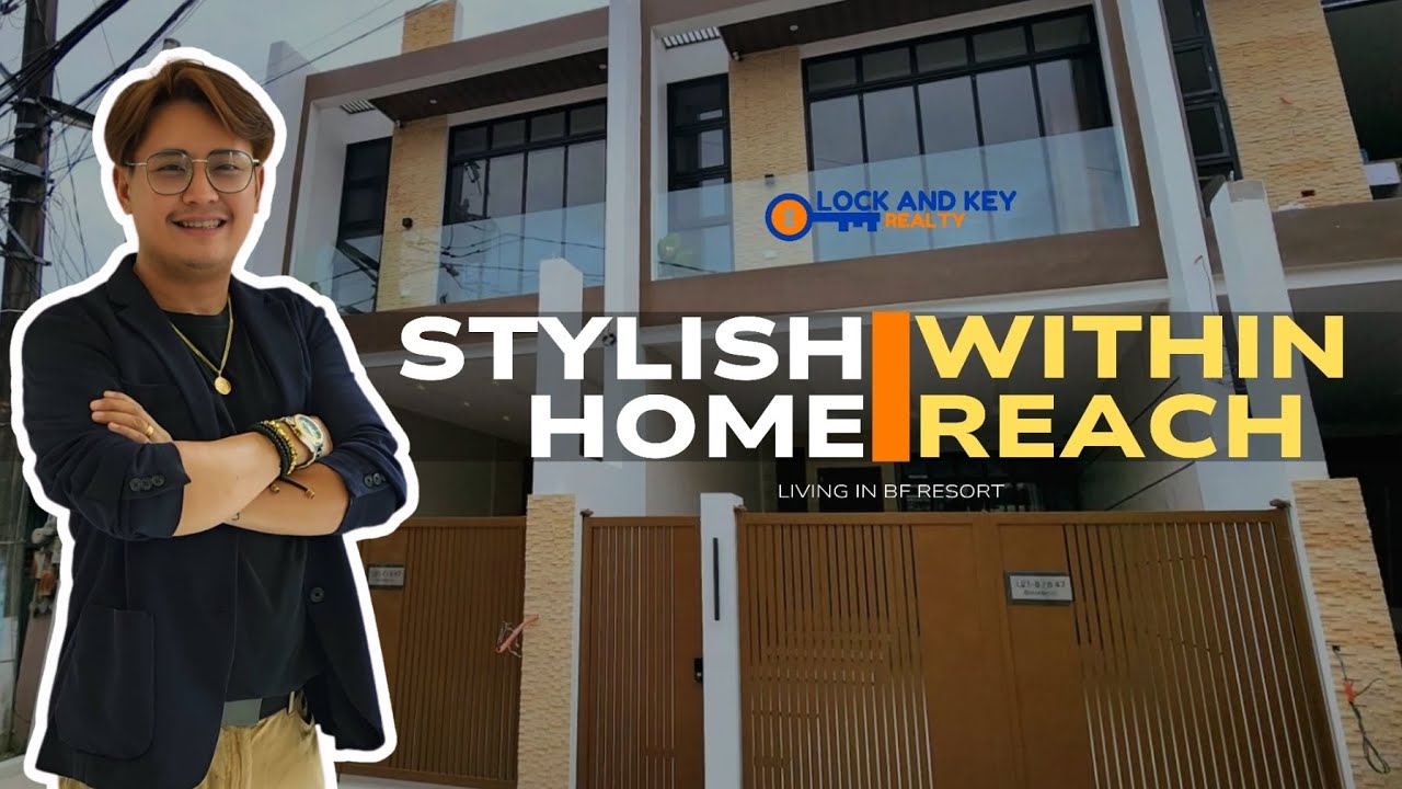 Brand New Elegant Townhouse in BF Resort Village Las Piñas ● House Tour 143