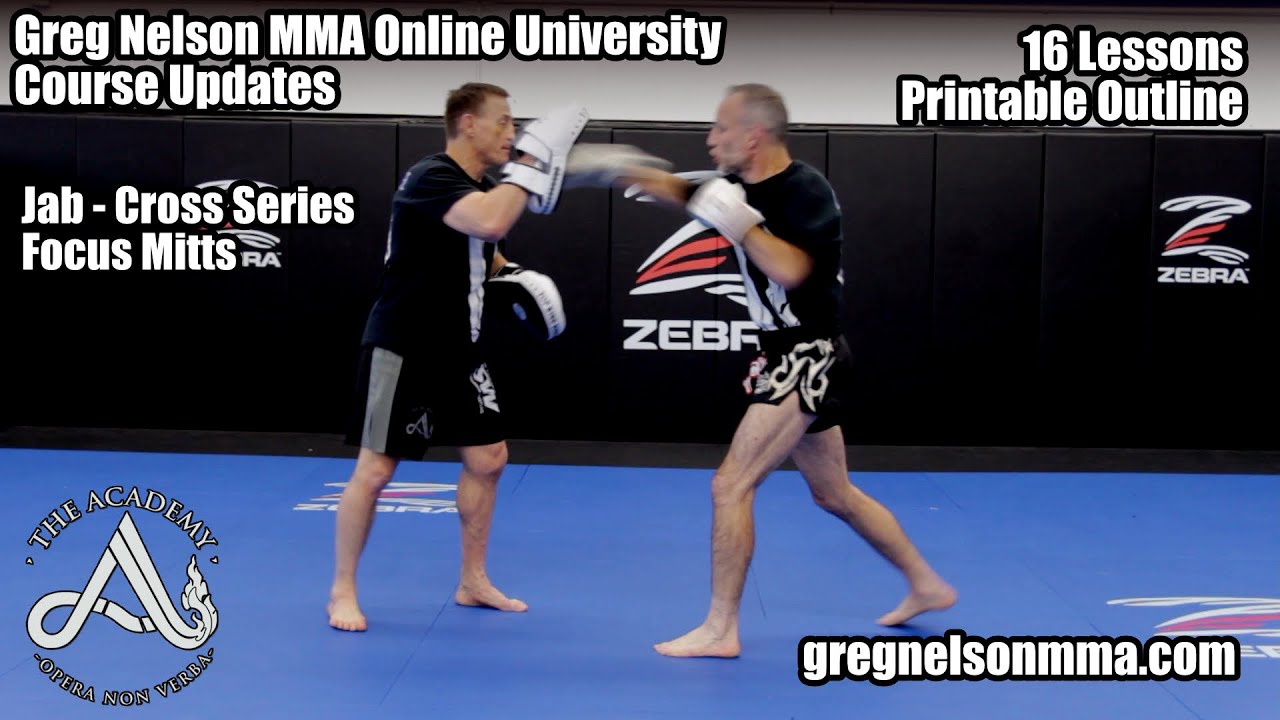 Jab - Cross Series - Focus Mitts - Greg Nelson