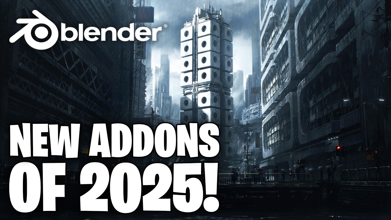 Best Blender Addons Released So Far in 2025