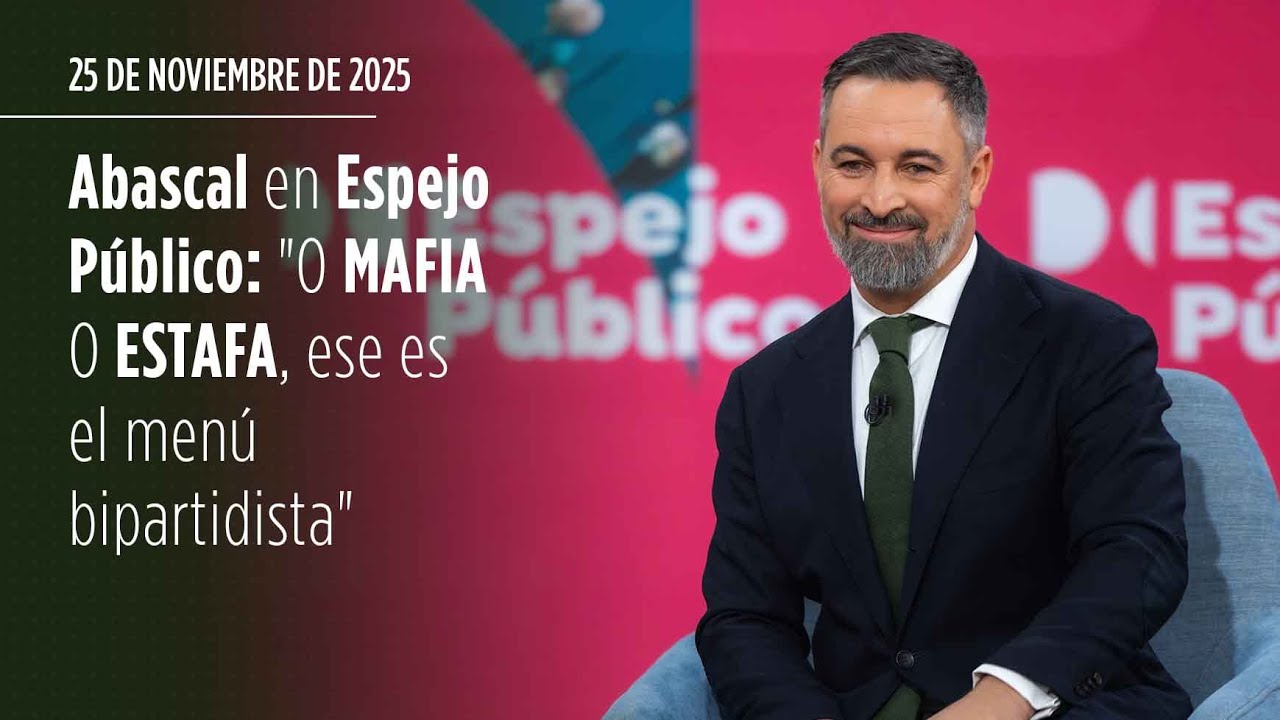 Entrevista a SANTIAGO ABASCAL en Espejo Público: 