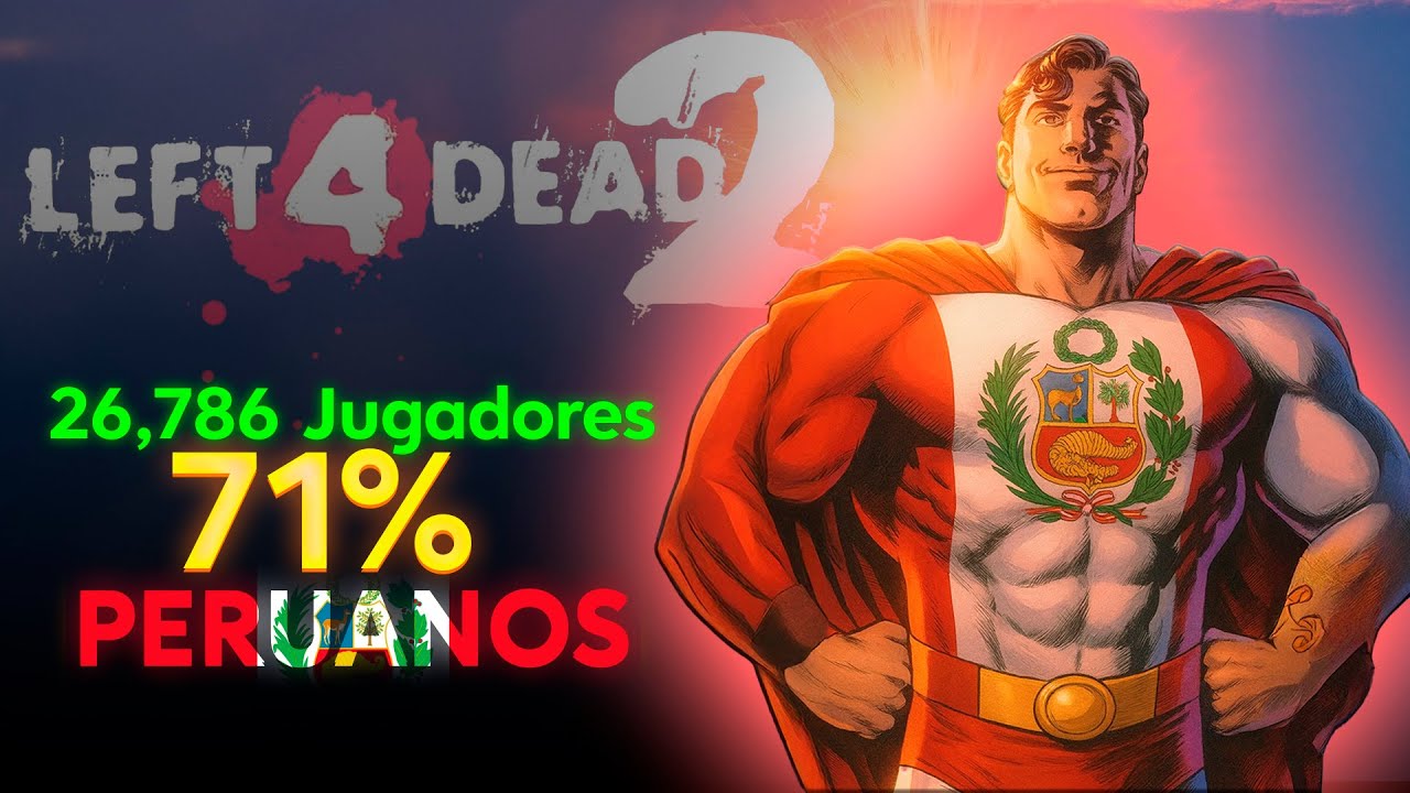 Este PAÍS mantiene VIVO Left 4 Dead 2 🟥⬜🟥 🇵🇪