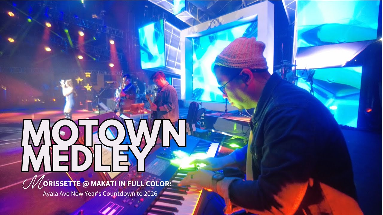Morissette - MOTOWN MEDLEY | Keys Cam from Makati NYE Countdown to 2026
