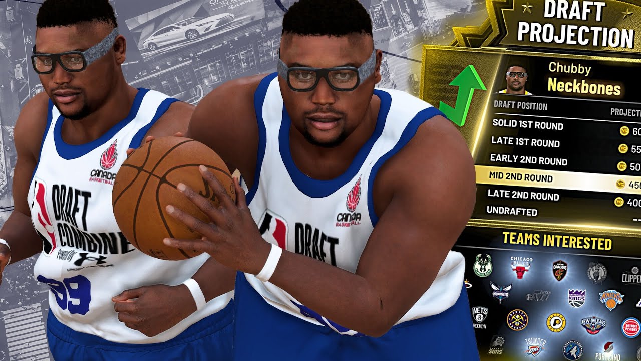 The Creation Of Chubby Neckbones! Portsmouth Invitational Game! NBA 2K20 Chubby Neckbones Ep.1