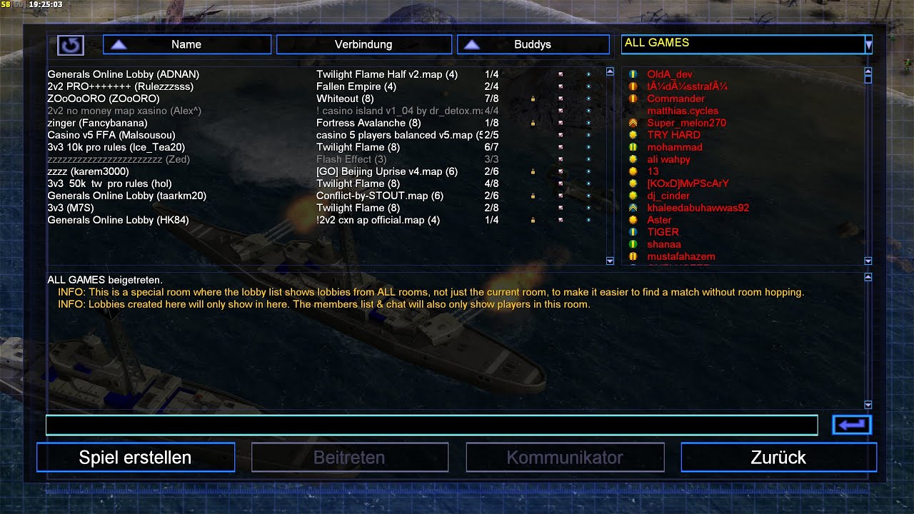 News about Generals Online