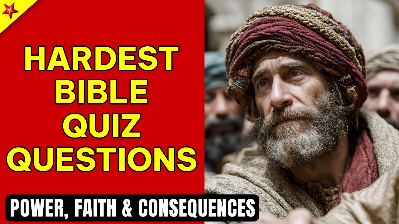 TOP 25 Bible Questions About Power, Faith & Consequences To Test Your Knowledge