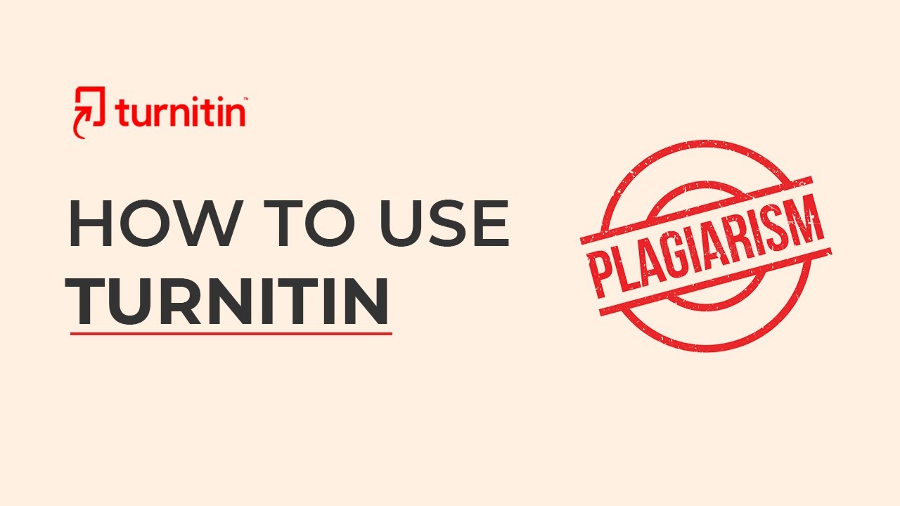 How to Use Turnitin for Student | How to Use Turnitin
