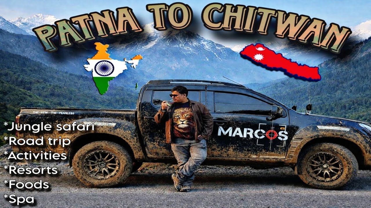 Patna to Chitwan || Roadtrip || detailed VLOG 🇮🇳 🇳🇵 