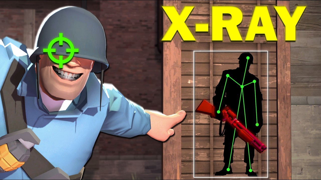 Сколько казуалов смогут победить ветерана TF2 с помощью читов?