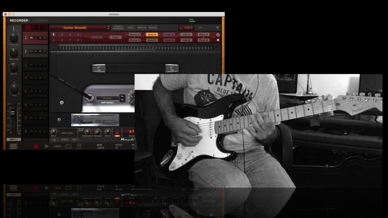John Mayer Guitar Solo Style using Amplitube 4