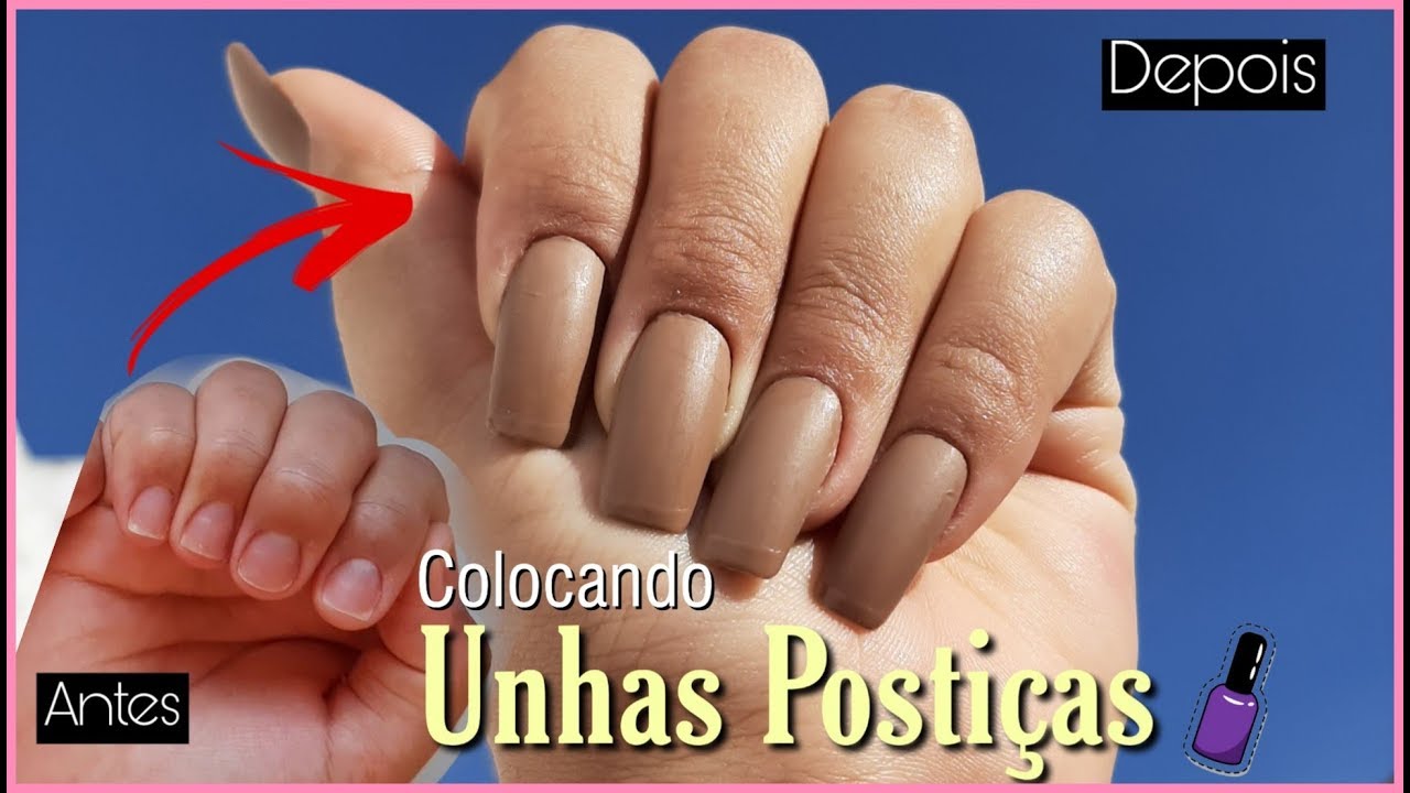 UNHAS POSTIÇAS + DICAS para durarem MAIS 💅😱