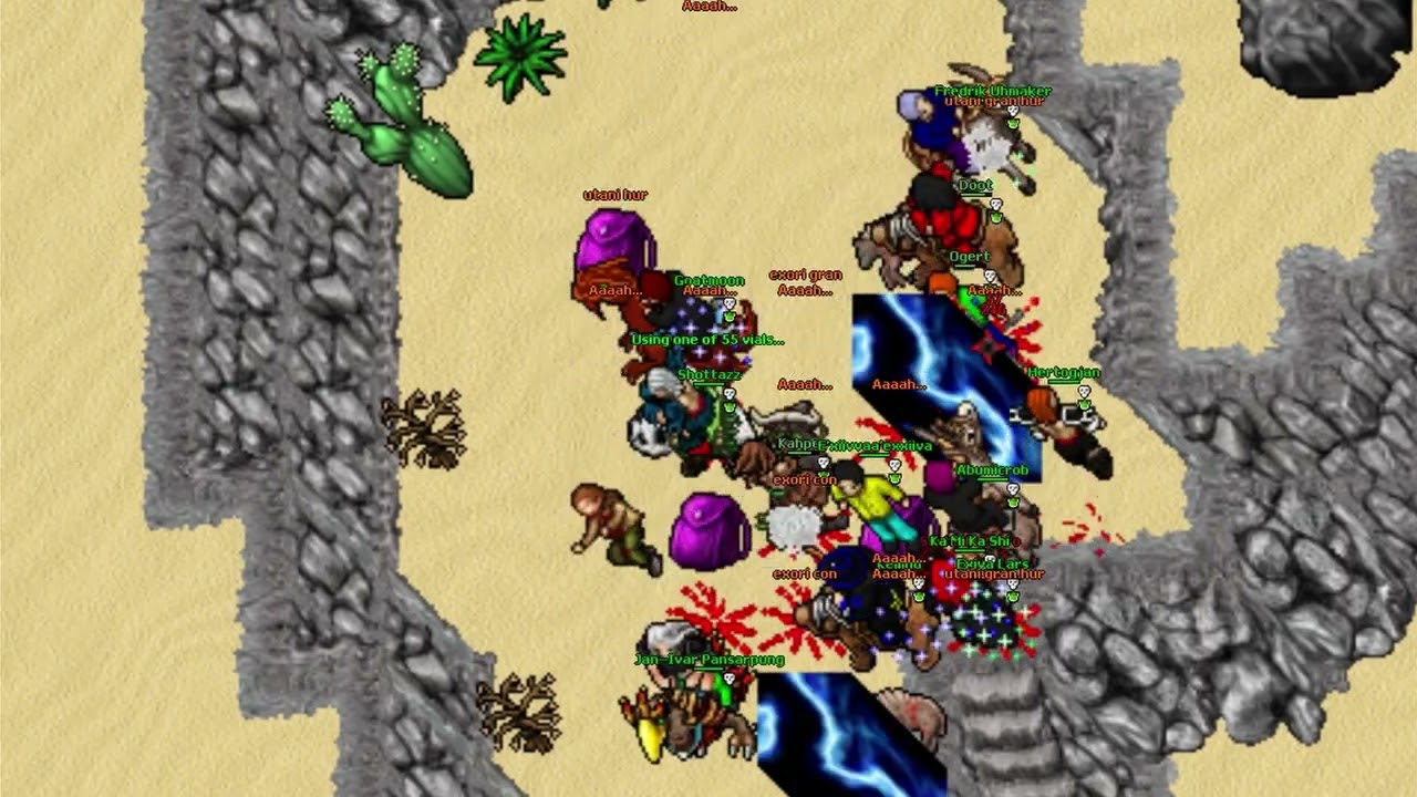 Tibia Realera.org PK clips from 2025 Spring edition