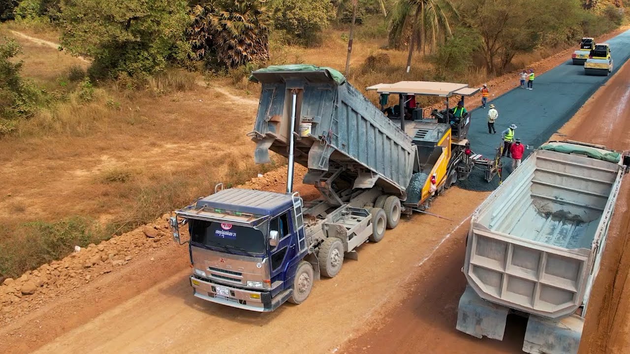 Modern National Road Construction Machinery and Equipment to Efficiently Build High-Quality Roads