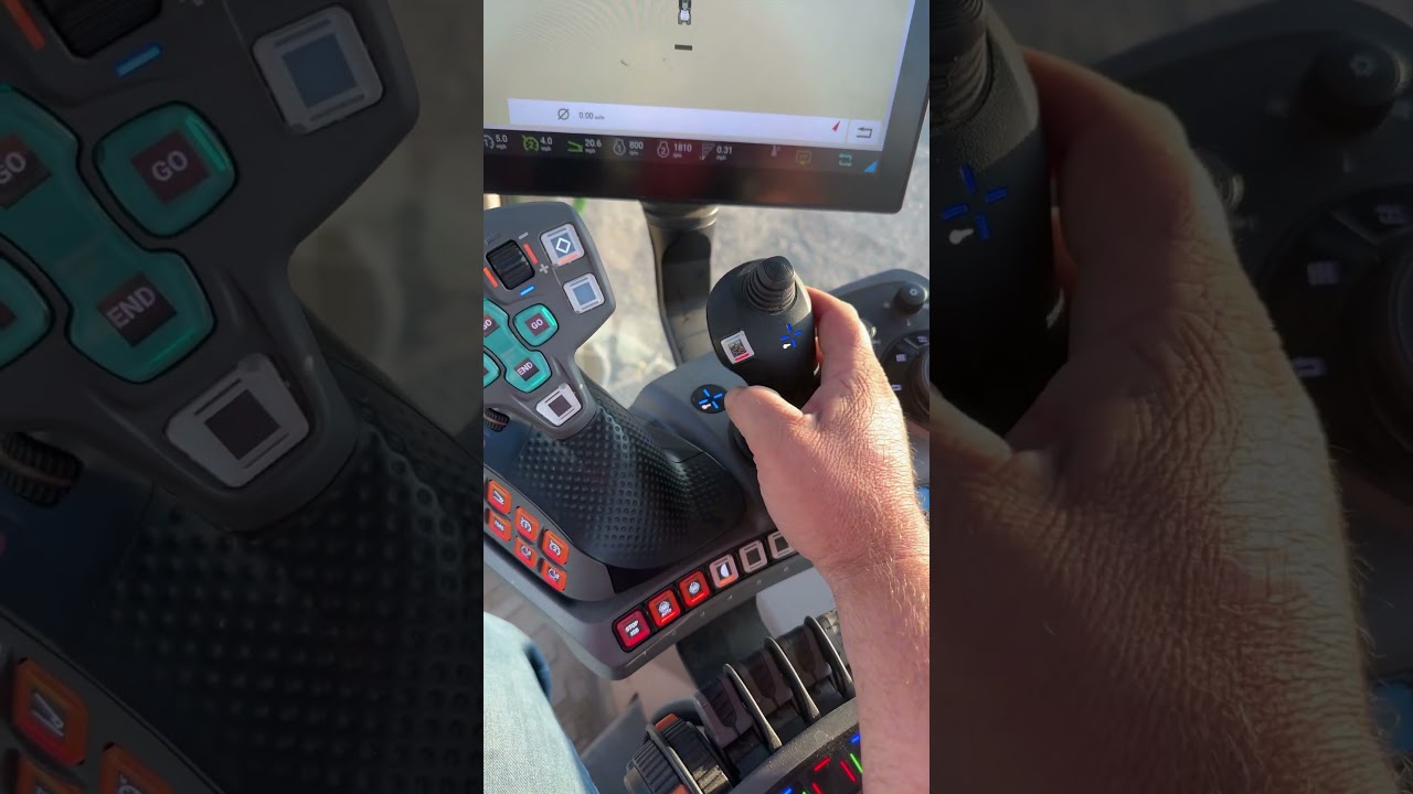 How to drive a Fendt tractor with a Fendt One cab and Ergo steering wheel