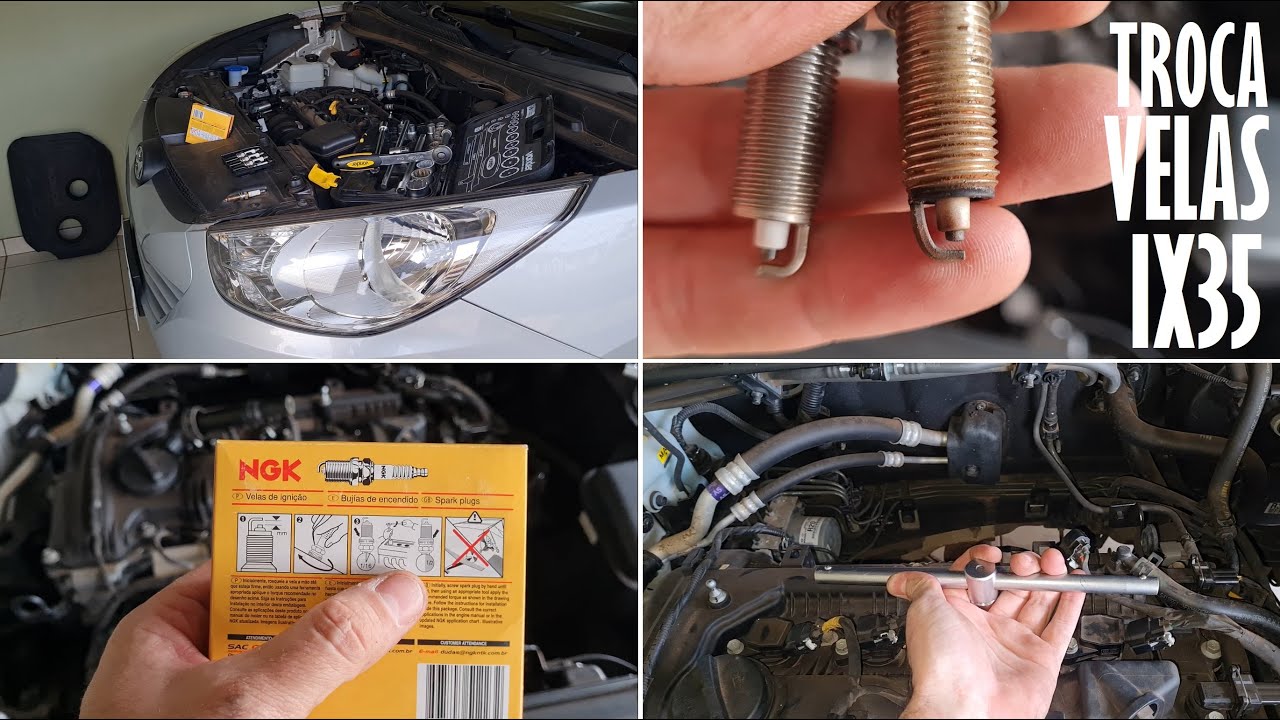Troca VELAS da Hyundai IX35 em casa - Simples e fácil!