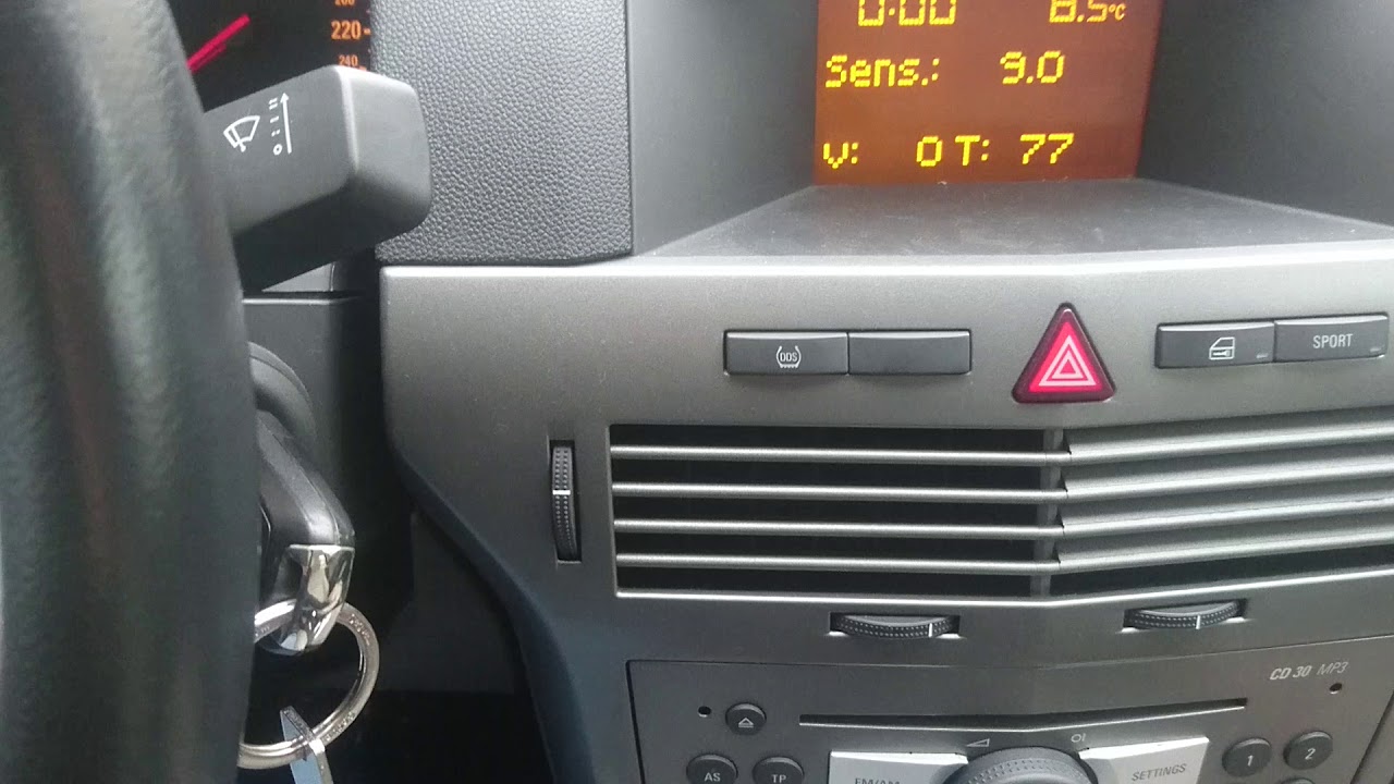 Opel H Gizli Menu Ve Termostat Problemi