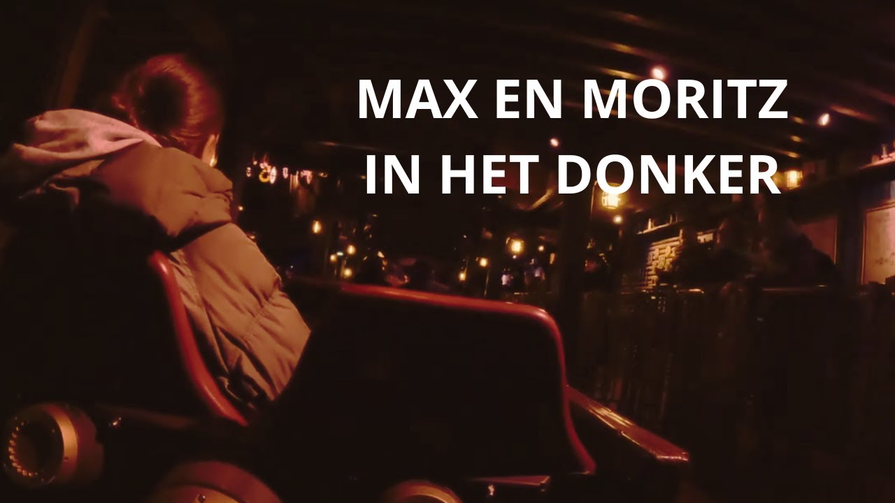 #winterefteling  MAX EN MORITZ IN HET DONKER !