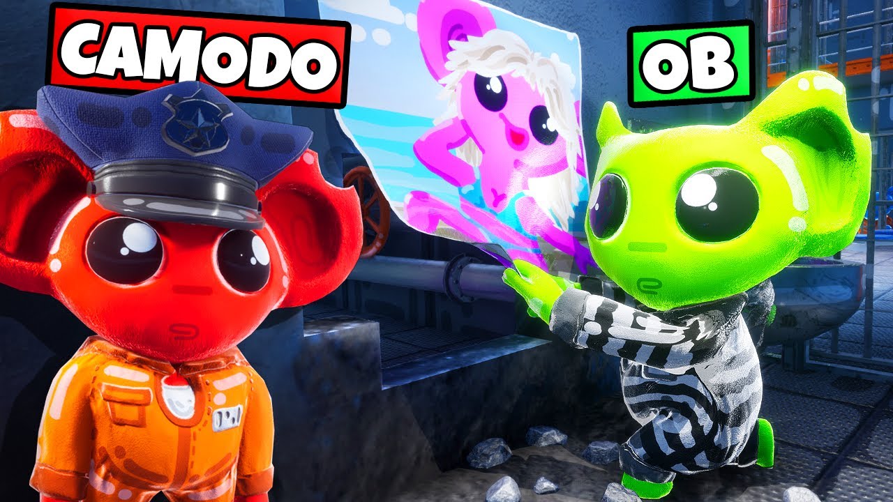 OB & I Try to ESCAPE a MAXIMUM SECURITY PRISON in Cuffbust!