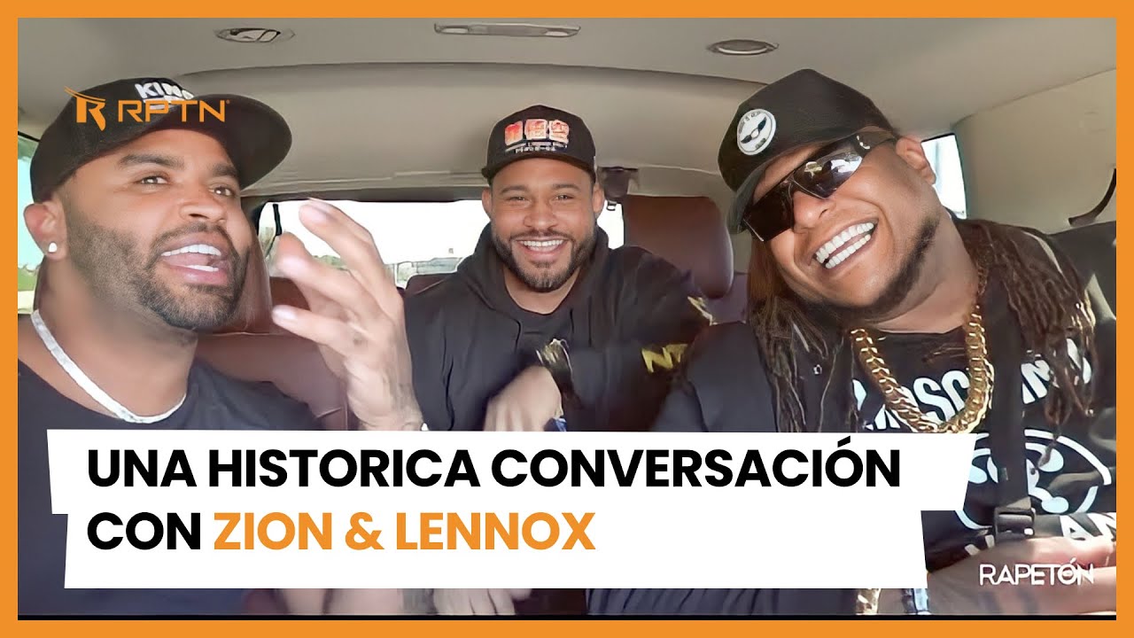 Conversación con Zion y Lennox previo a su concierto en el Palacio De Los Deportes
