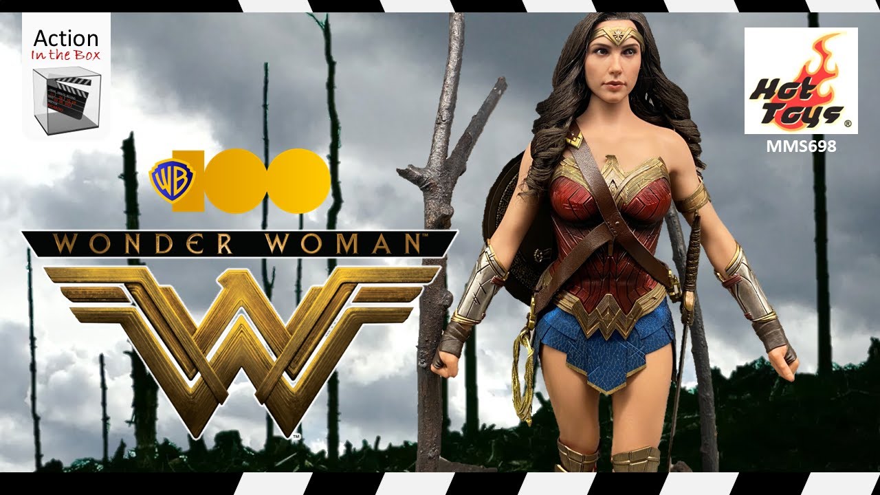 Wonder Woman 2017 Gal Gadot 1/6 Scale Figure Hot Toys Exclusive Edition WB100 with Diorama
