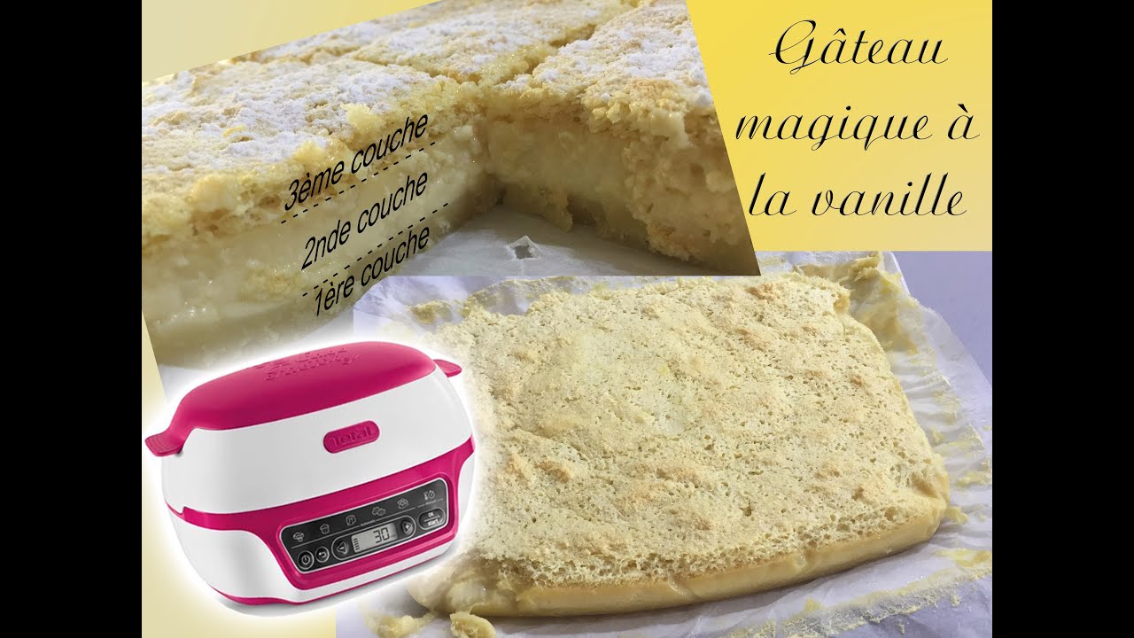 Recette gâteau magique à la vanille au cake factory