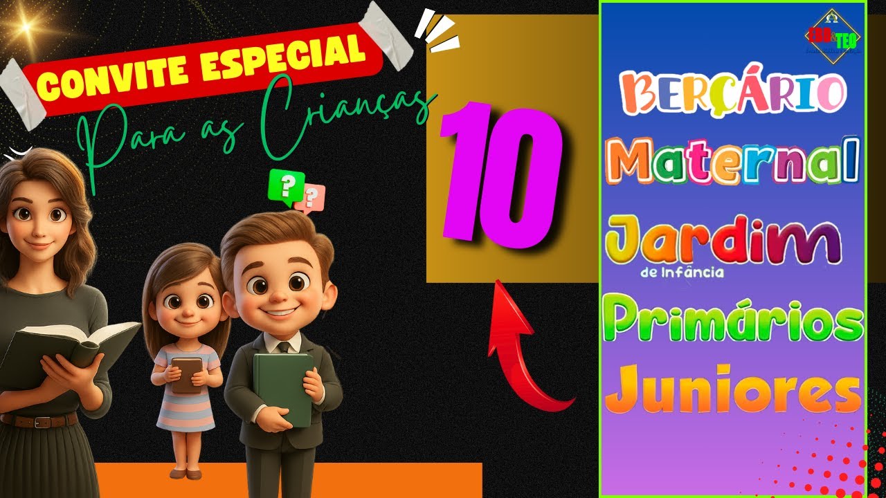 CONVITE CRIAN&Ccedil;AS AULA 10 - EBD&TEO 4TRI2025