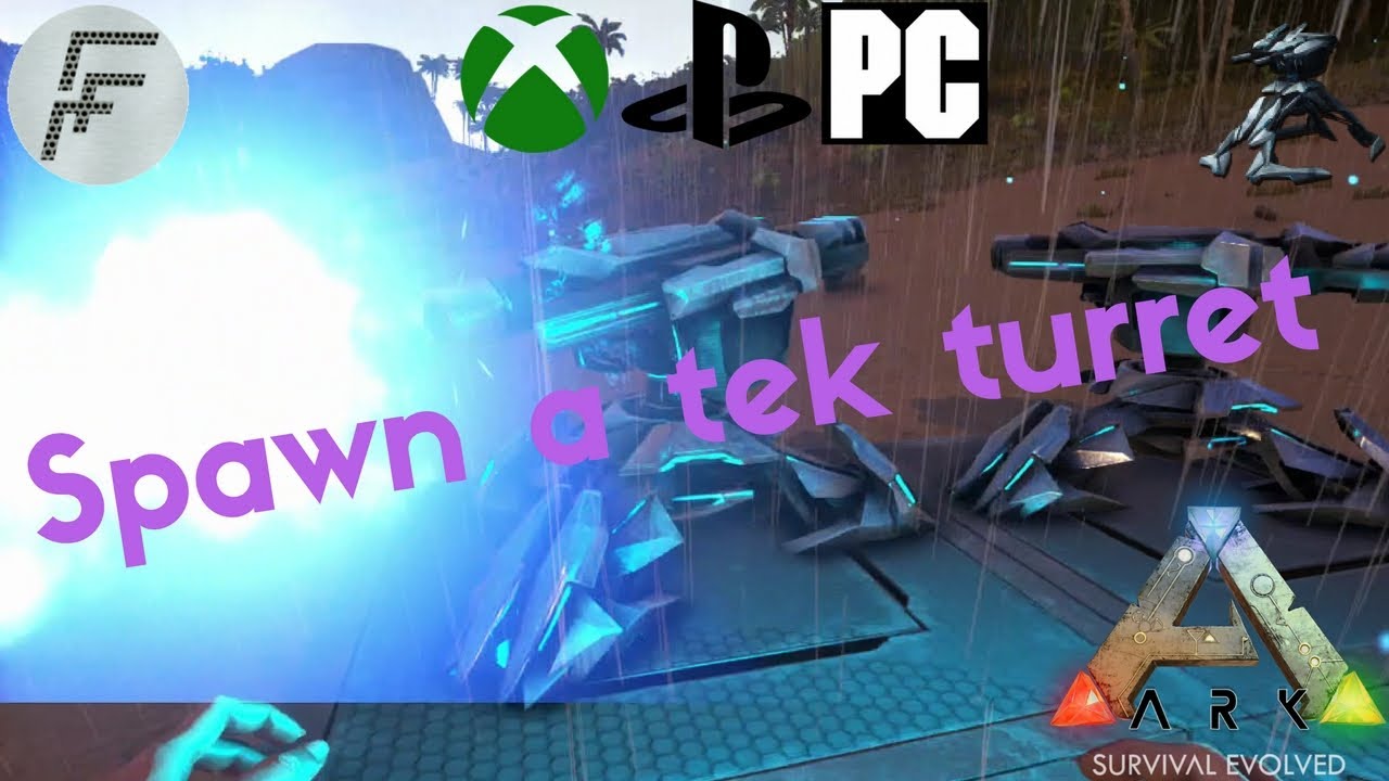 ARK: Survival Evolved How to spawn a Tek Turret