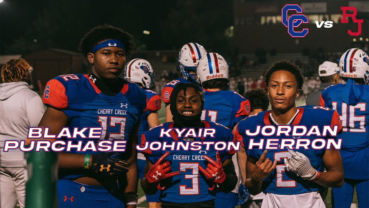 Colorado #1 Cherry Creek Football vs rival #3 Regis Jesuit | Oregon Commit Blake Purchase is HIM!!