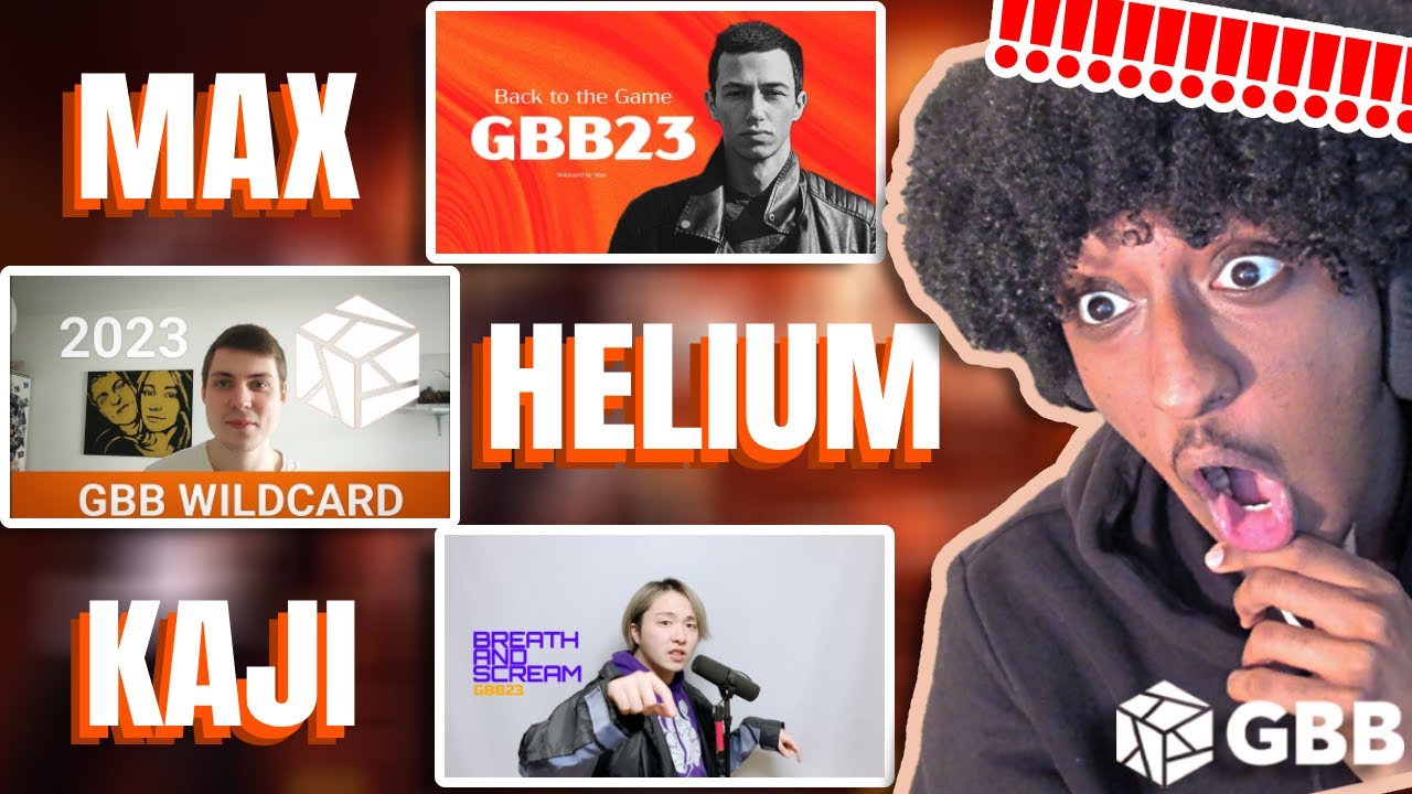 Helium, Max & KAJI | GBB23: World League Wildcards | YOLOW Beatbox Reaction