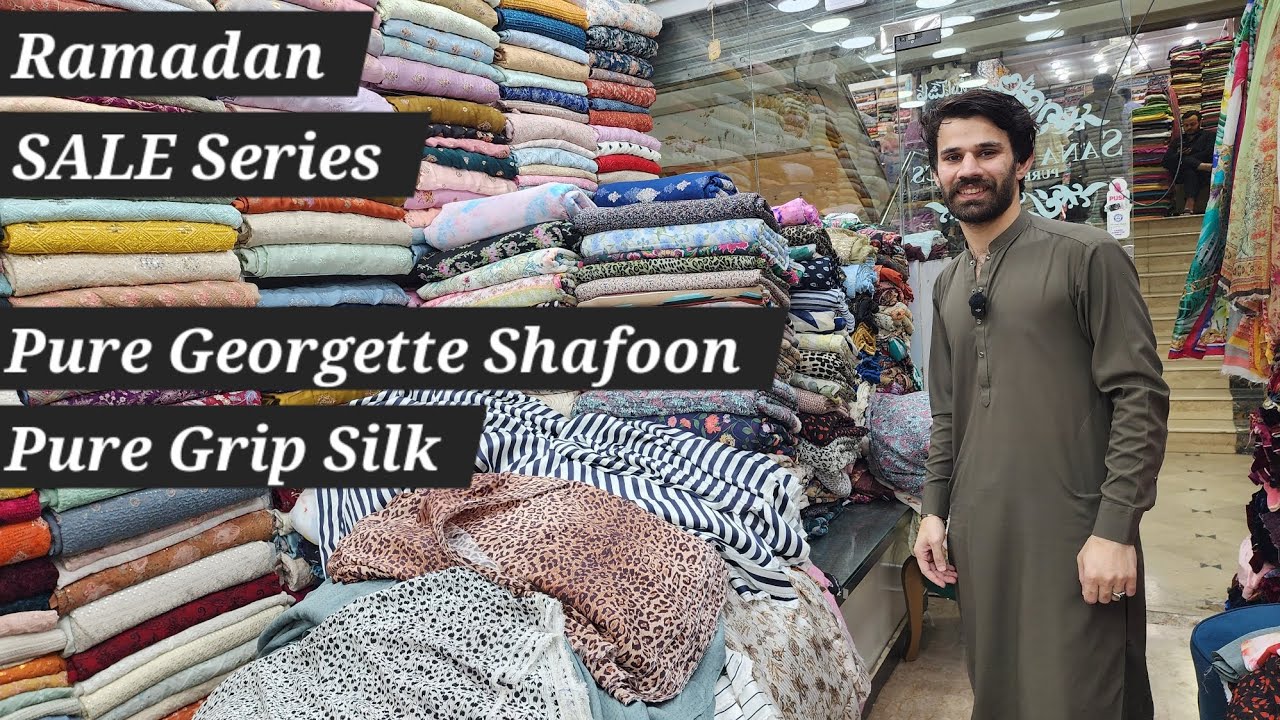 SALE ALERT 📢 Pure Georgette Shafoon & Pure Grip Silk Printed in Losse Fabrics | New Arrivals 