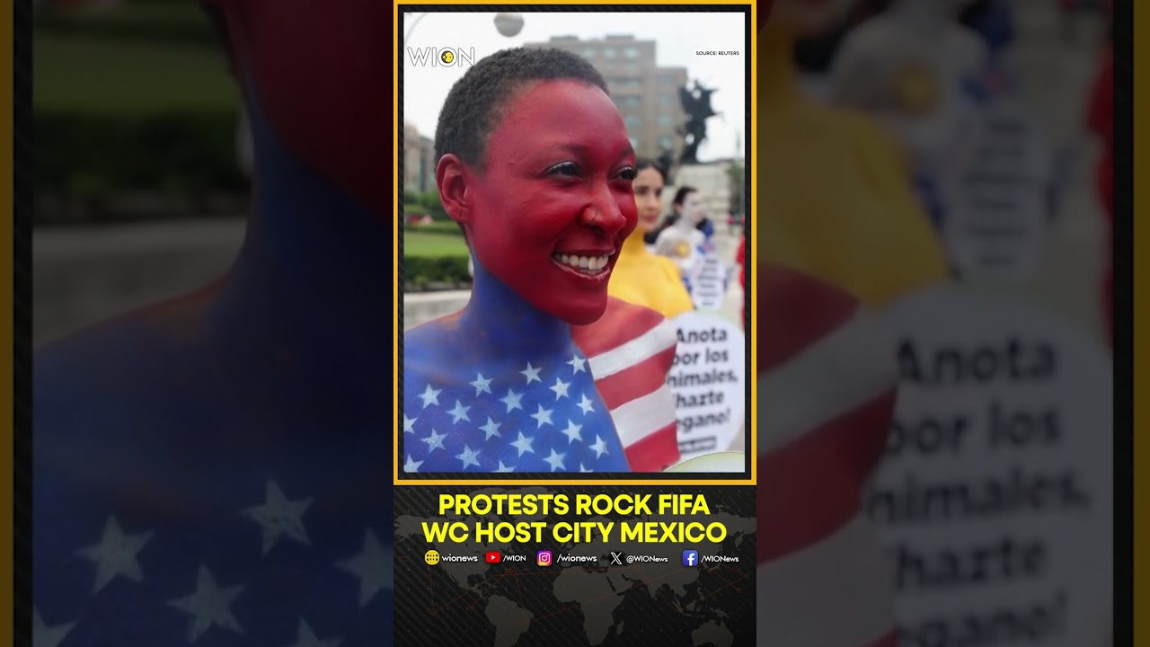 Vegans and Human Rights Activists Stage Protests in World Cup Host Mexico City | WION Shorts