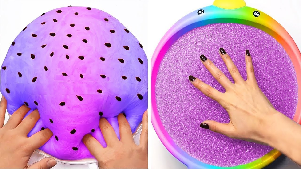 Удовлетворяющая слизь ASMR | Расслабляющее видео слизи 😍 Slime Satisfactorio | Nuevo Slime 2020