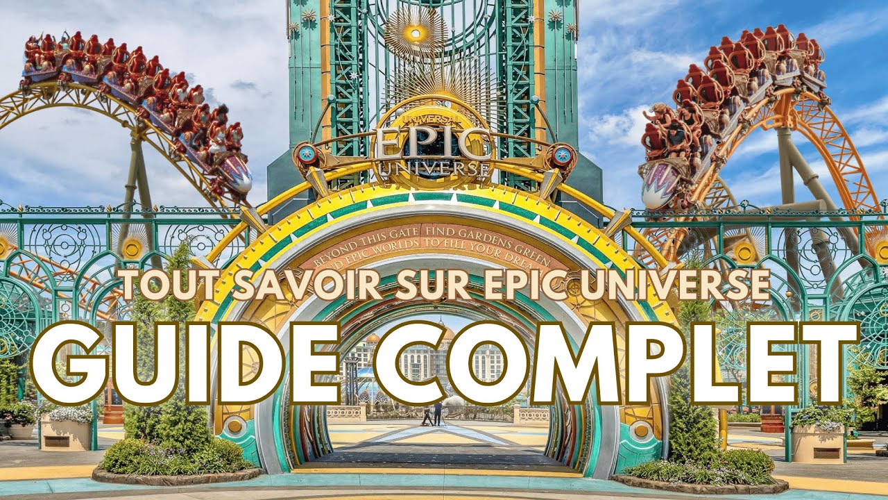 TOUT SAVOIR sur le nouveau parc épique d'Universal Studios Florida - EPIC UNIVERSE 🌎