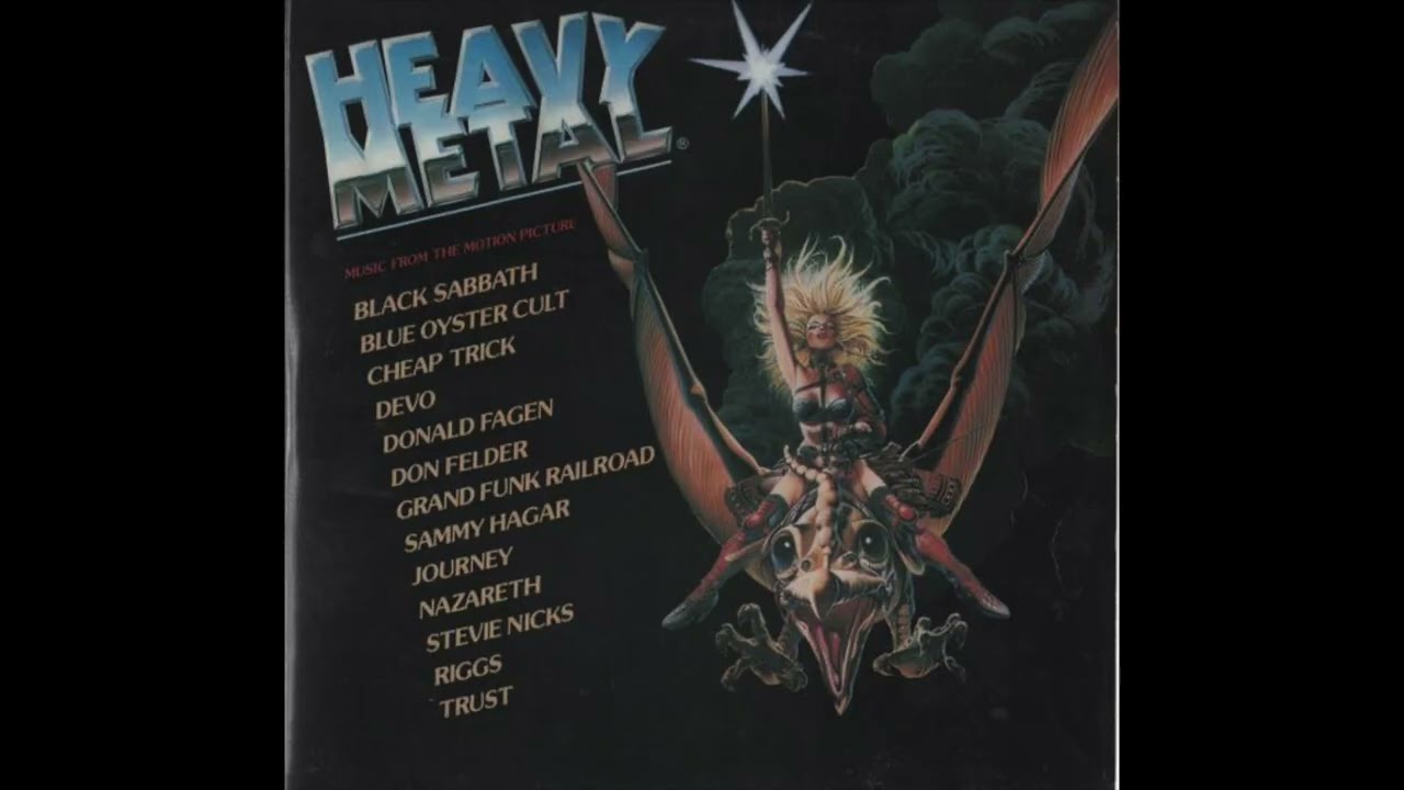 Heavy Metal - Music From The Motion Picture  LP 1981 vintage vinyl full album