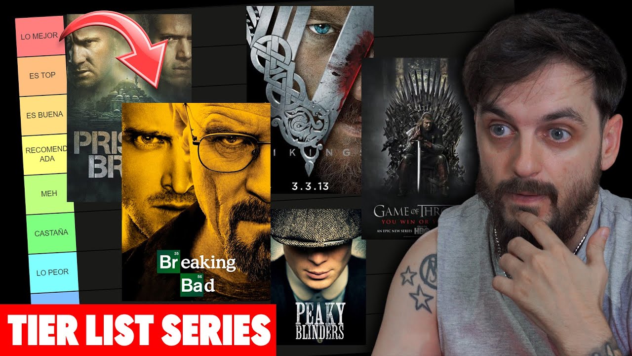 TIER LIST de SERIES · ESTAS SON LAS MEJORES SERIES DE LA HISTORIA 📺 · JKCLife