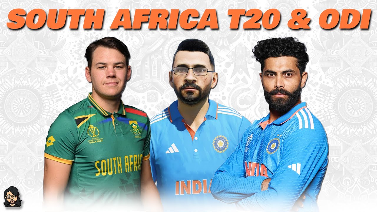 🇮🇳 3 T20s & 3 ODIs vs South Africa 🇿🇦 • Career Mode • Cricket 24