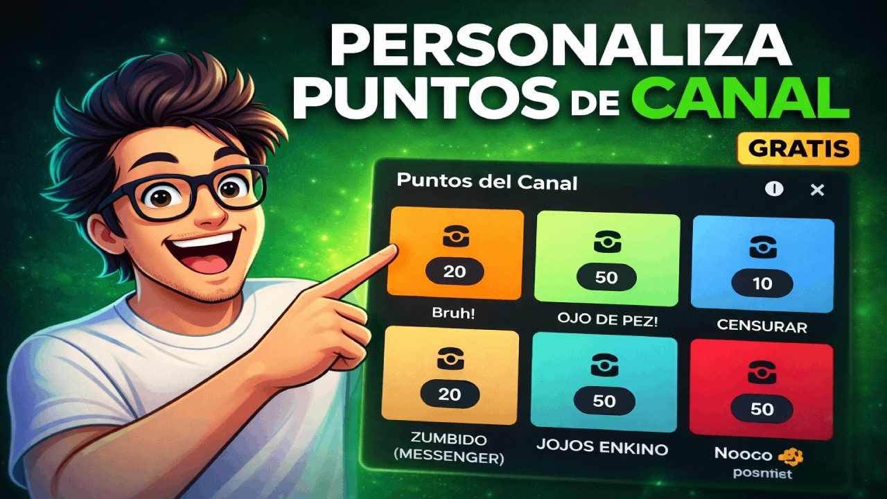 como tener punto de canal  interactivo  en kick