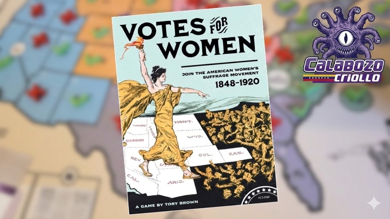 ♀️🗳️Descubre el juego VOTES FOR WOMAN de DEVIR 🗳️♀️