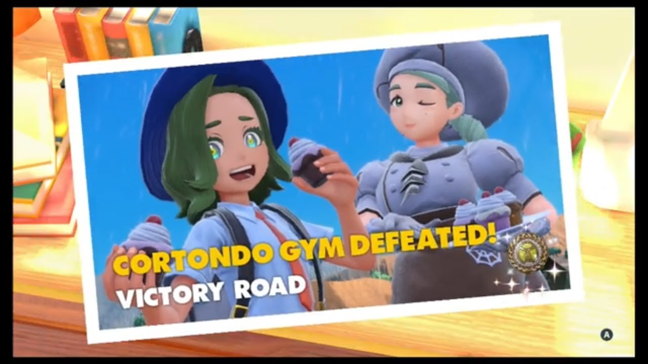 Pokemon Scarlet Cortando Gym vs Katy