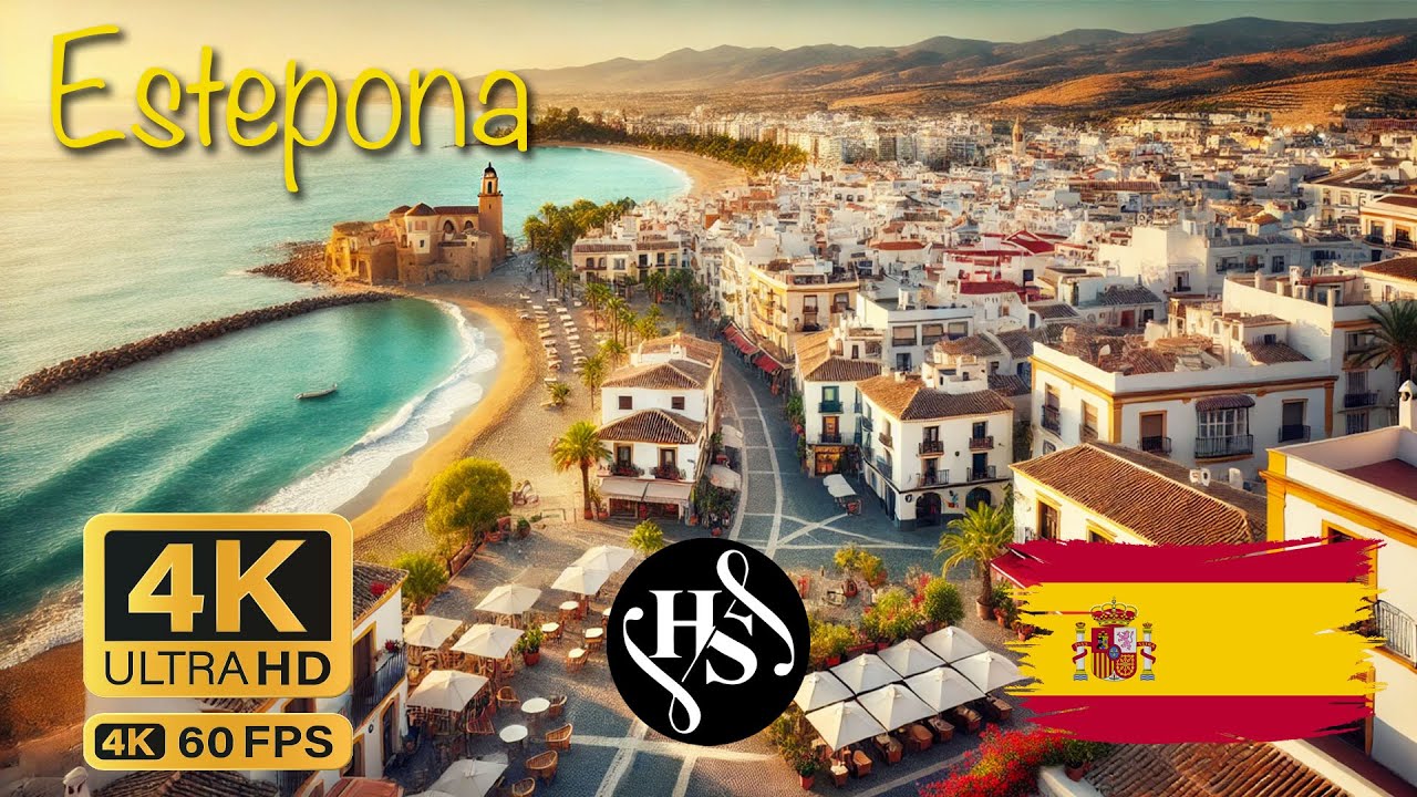 🌅✨ Exploring Estepona, Spain – A Charming Costa del Sol Walking Tour 🇪🇸🌴